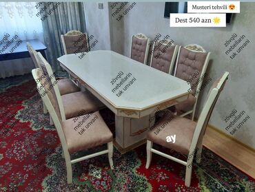 Для гостиной, Новый, 8 стульев