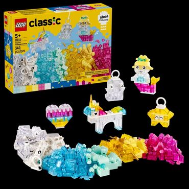 сумки прозрачные: Lego Classic 11040 Волшебная прозрачная коробка🤍 рекомендованный