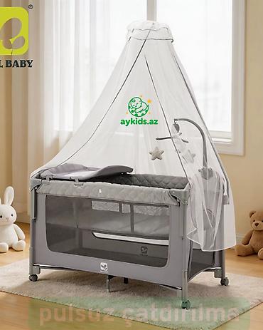 Manejlər: 👶 Cool Baby KDD101 Premium Oyun Parkı & Səyahət Yatağı Körpənizin — 1