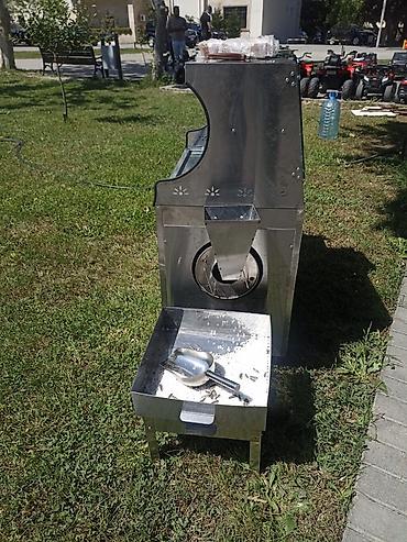 kafe aparati: Şabalıd qovurma və çərəz qızartma aparatı - Paslanmayan poladdan — 3