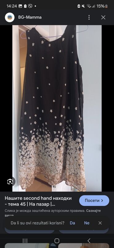 kaftan haljine za plazu new yorker: L (EU 40), color - Black, Short sleeves