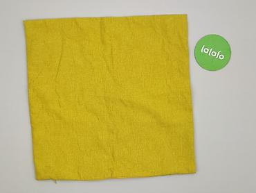 a coś innego: Poszewka na poduszkę dekoracyjną – żółta - Kwadratowa poszewka — 3