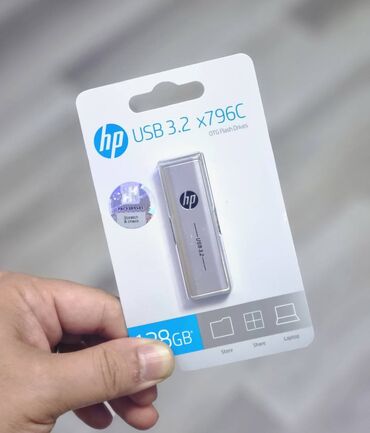 hp deskjet 2050: Flash kart HP, 128 GB, USB 3.1, Yeni