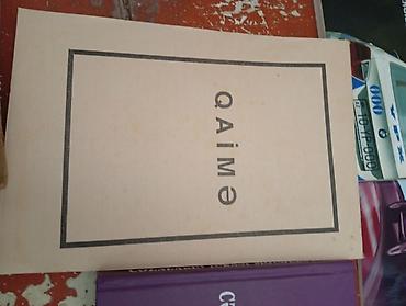 yumurta bəzəyi: Məhsul: “Qaimə” adlı kitab/çilədilmiş nəşr Təsvir: - Üz qabığında iri — 1