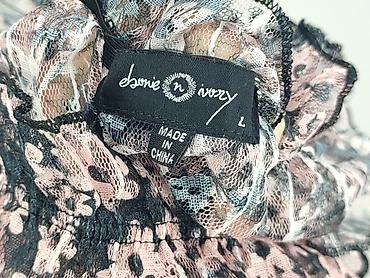 bluzki basic rekaw 3 4: Ivory, Top damski, rozmiar L — 5