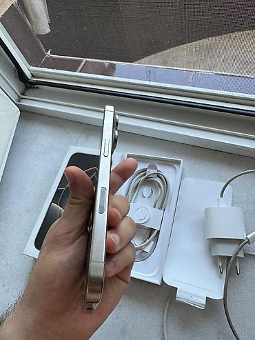 iphone başlığ: IPhone 16 Pro, White Titanium, Simsiz şarj — 5