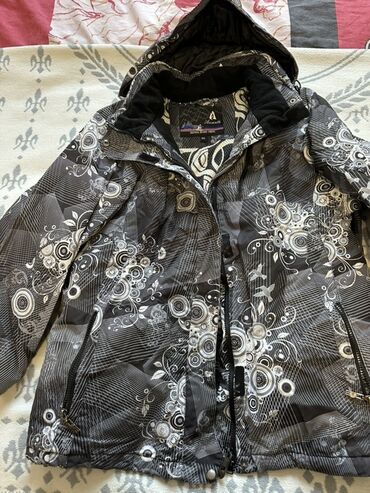 женские жакеты: Куртка Azimuth, Тоо лыжа спорту үчүн, 58 (4XL), Жылуулагычы менен, Кардан коргоочу юбка