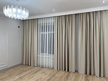 Шторы и занавески: Портьера, Светонепроницаемая, С карнизом в комплекте, С кистями, Изготовление на заказ, Новый, Для балкона, Для дачи, Для детской — 3