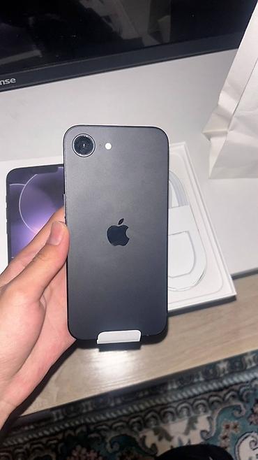 iphone xar: IPhone 17, Новый, 256 ГБ, Черный, Зарядное устройство, Кабель, Коробка, 100 % — 1