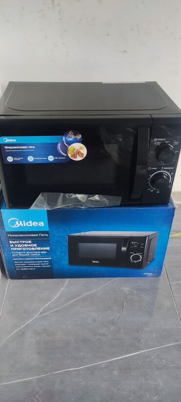 midea микроволновка цена: Микро толкундуу меш, Жаңы, Өзү алып кетүү