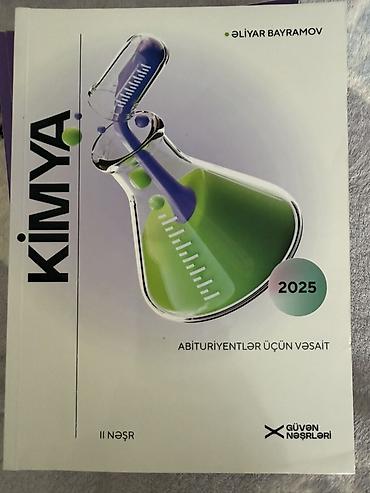 Kitablar və jurnallar: Kimya 11-ci sinif, Ünvandan götürmə — 3