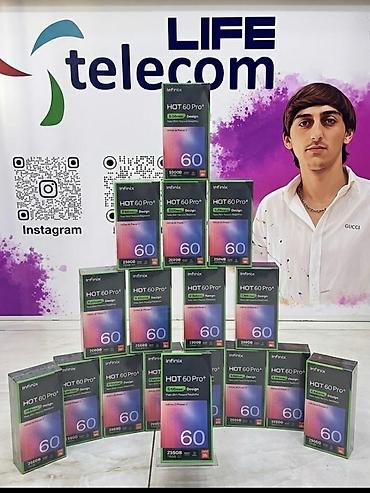 Elektronika: Infinix Hot 60 Pro+, 256 GB, rəng - Qara, Sensor — 1