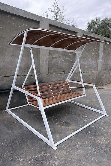heyet yellenceyi: Bağ yelləncəyi – günlüklü, 4 nəfərlik - Material: möhkəm metal — 1