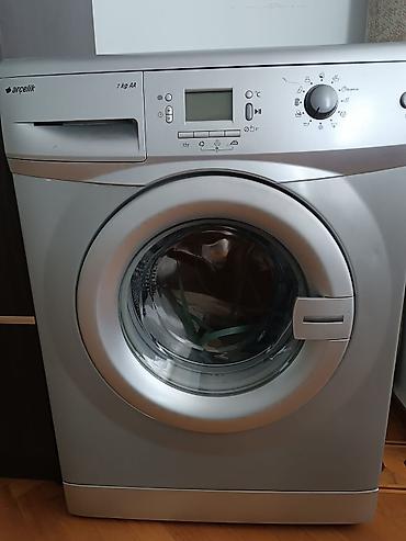 dispenser silver: Arçelik 7 kq AA çamaşır yuyan maşın ENDİRİM VARDIR!!!!!! - Yük həcmı — 1