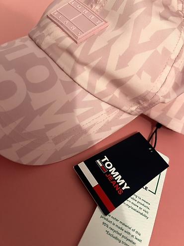 kepka: Kepka, Tommy Hilfiger, Yeni, rəng - Çəhrayı, One size — 2