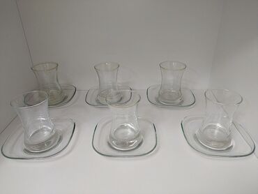 armudu stekan qiymeti: Армуды стаканы, Закаленное стекло, Набор из 6 шт., Турция