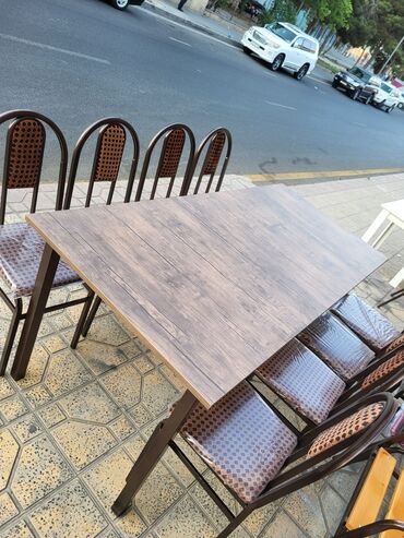 Bağ, çöl masa və oturacaq dəstləri: Yeni, Dördbucaq masa, 4 stul, Açılmayan, Stullar ilə -da lalafo.az — 7 Bağ, çöl masa və oturacaq dəstləri: Yeni, Dördbucaq masa, 4 stul, Açılmayan, Stullar ilə — 7