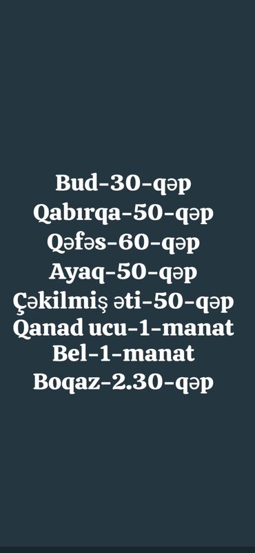 Quş: Itler pisikler ucun nezerde tutulub her gun teze olur sveji sexden — 9