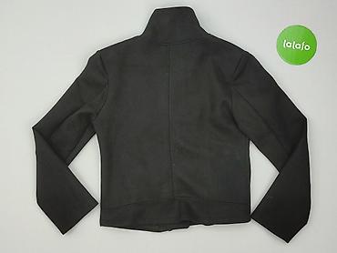 kurtka skora: Kurtka damska DK Moda, czarna, w stylu ramoneski - Fason: krótka — 3