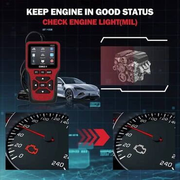 Alati za automobile: OBDII dijagnostički skener V619 – 2025 Newest Model - Podržani puni — 5