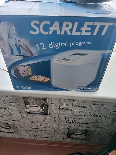ev kinotiyatri: SCARLETT SC-400 çörəkbişirən - 12 rəqəmsal proqram: ağ çörək — 1