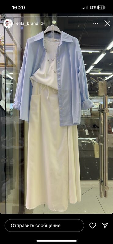 одежда для мусульманок: Рубашка отличного качества 1500
Юбка лен 1500
