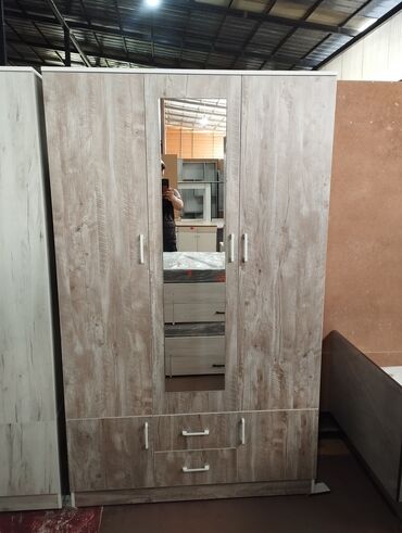 Шкафы для одежды: Шкаф для одежды, Новый, Прямой, ЛДСП — 11