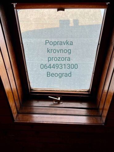 Prozori: Specijalizovana usluga popravke i dihtovanja krovnih prozora – Beograd — 9