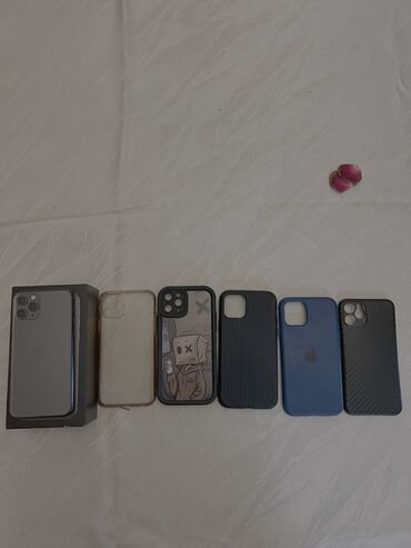 i̇phone 12 pro max: IPhone 11 Pro, 64 GB, Space Gray, Simsiz şarj, Face ID