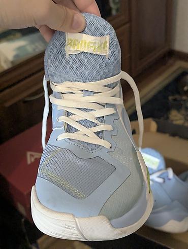 nike machomai 2: Мужские кроссовки, 43, Б/у, цвет - Голубой, Самовывоз — 2