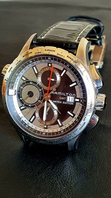 gumus sirqalar: Oriqinal i̇sveçrə istehsalı hami̇lton khaki̇ x-landi̇ng gmt