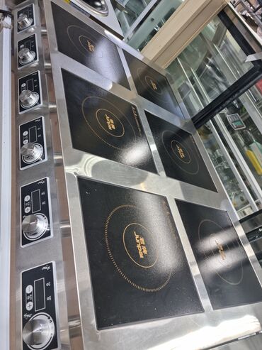 оборудование для пиццы: Индукционная варочная станция Junpai на 6 конфорок (профессиональная)