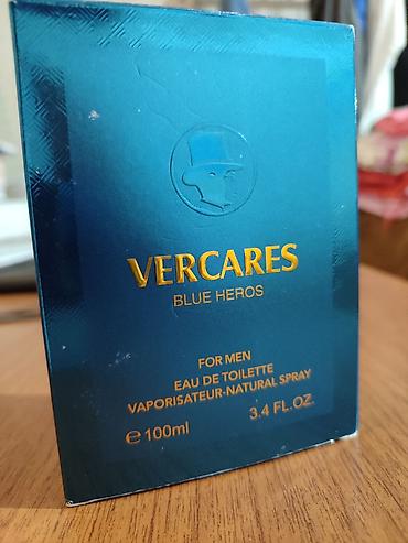 fatime duxusu: Kişi duxusu Vercares blue heros 100ml 3.4 FL.OZ. təxmini 10ml yaxın — 1