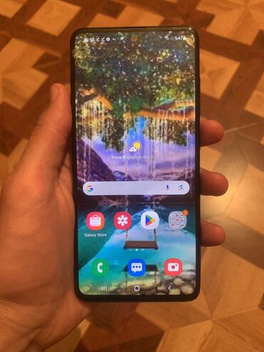 Samsung: Samsung Galaxy A51, 128 GB, rəng - Qara, Barmaq izi
