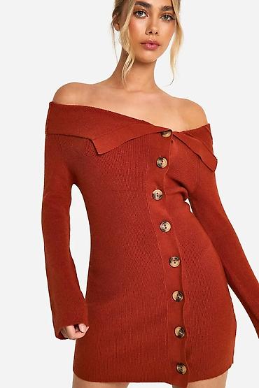 ugg ulosci: Boohoo knit dzemper/haljina.Naglasena vel s,odgovara do jaceg m. Ja — 1