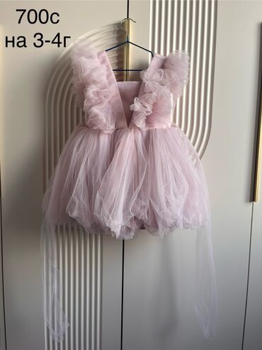 Платья: Детское платье, цвет - Белый — 4