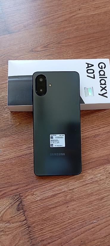 Samsung Galaxy A07, 128 GB, rəng - Qara, İki sim kartlı lalafo.az -da Samsung Galaxy A07, 128 GB, rəng - Qara, İki sim kartlı