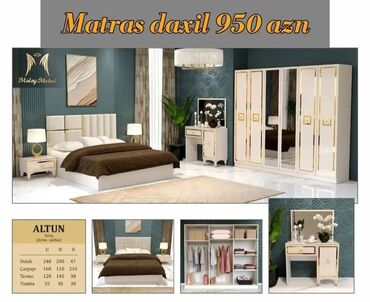 Yataq otağı dəstləri: İkinəfərlik çarpayı, Dolab, Termo, 2 tumba, Azərbaycan, Yeni -da lalafo.az — 11 Yataq otağı dəstləri: İkinəfərlik çarpayı, Dolab, Termo, 2 tumba, Azərbaycan, Yeni — 11