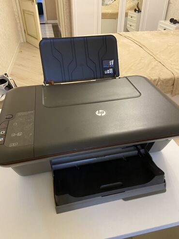 hp printer 2050: HP DESKJET 2050 ALL Hem qara hem renglidi Printerde biraz zedelidi
