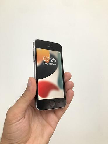 iphone islenmis telefonlar: IPhone SE, 32 GB, Space Gray, Barmaq izi — 1