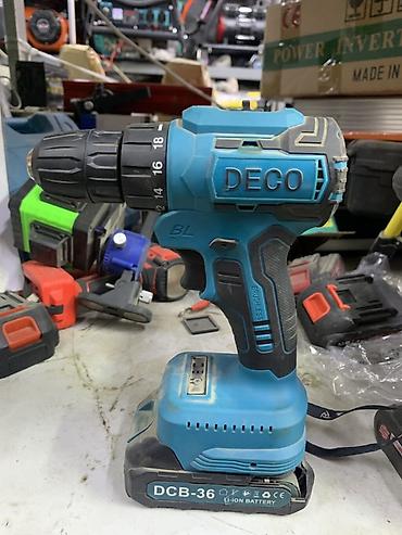 deco: Аккумуляторная дрель-шуруповерт DECO (Brushless) - Тип: литиевая — 2