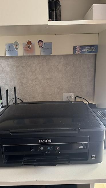 printer l805: МФУ Epson L382 с оригинальной системой непрерывной подачи чернил — 6