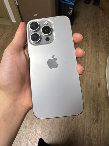 сколько стоит ноутбук apple в бишкеке: IPhone 16 Pro, Колдонулган, 256 ГБ, Natural Titanium, Коргоочу айнек, Куту, 91 %