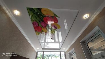 Натяжной потолок: Натяжной потолок 3D потолки, Глянцевое, Матовое Гарантия, Бесплатный замер, Бесплатная консультация — 23