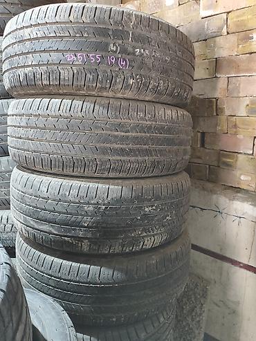 Транспорт: Шины 235 / 55 / R 19, Лето, Б/у, Комплект, Hankook — 1