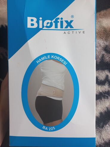 hamile ucun bandaj qiymeti: Korset Hamileler üçün. "Biofix". Birce defe seliqeli istifade olunub