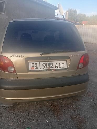 Унаа сатуу: Daewoo Matiz: 2007 г., Кол менен иштөөчү, Бензин, Хетчбек — 3