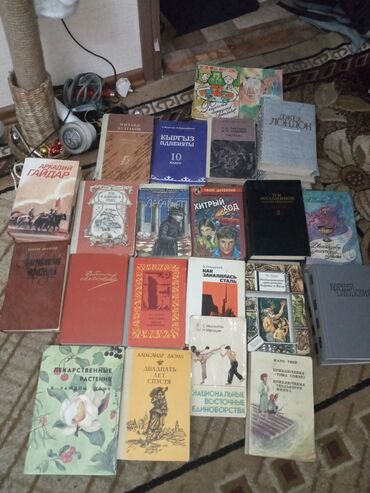 Другие комплектующие: Продаются все книги Есть А,Гайдар3тома Джек лондон4тама20лет спустя и