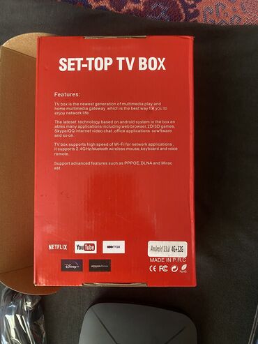 партавеный двд: Смарт приставка Андроид 4/32 шустрая 4K поддерживает пульт голосовым