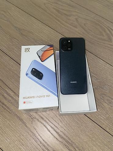 телефон fly fs521 power plus 1: Huawei Nova Y61, 64 ГБ, цвет - Черный, Битый — 1